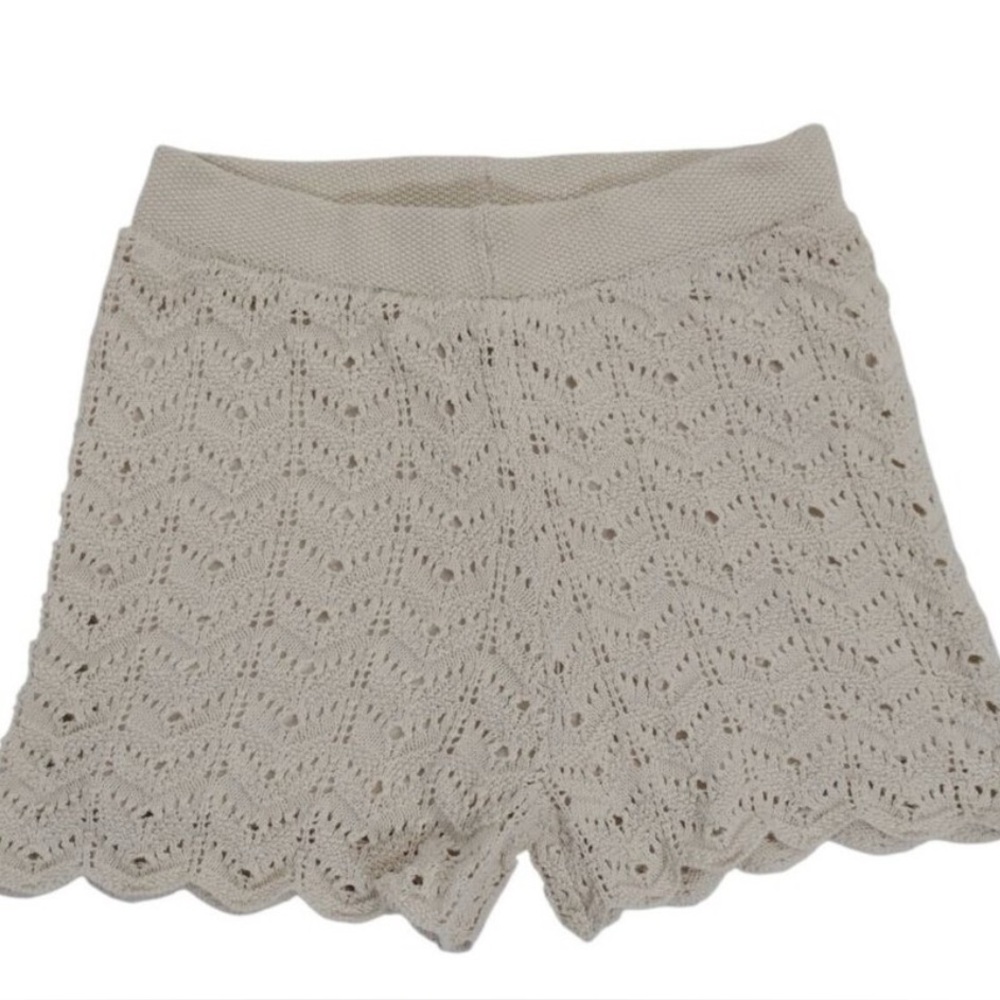 Pink Rose Knit Shorts size XS